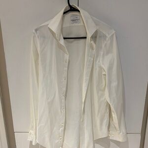 Calvin Klein Cream Long Sleeve Shirt